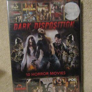 DARK DISPOSITION   10 HORROR MOVIES   DVD   BRAND NEW
